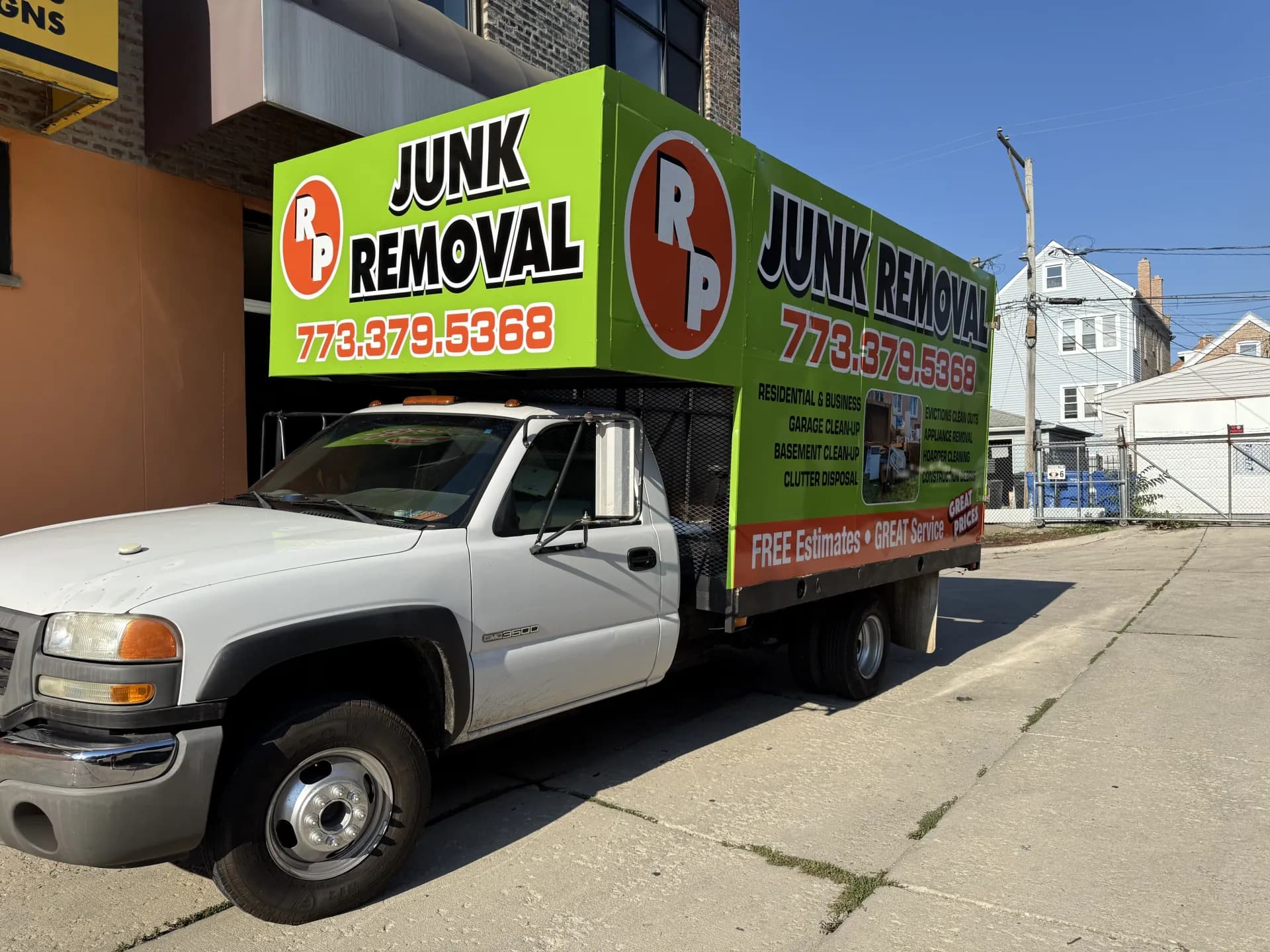 RP Junk Removal Truck